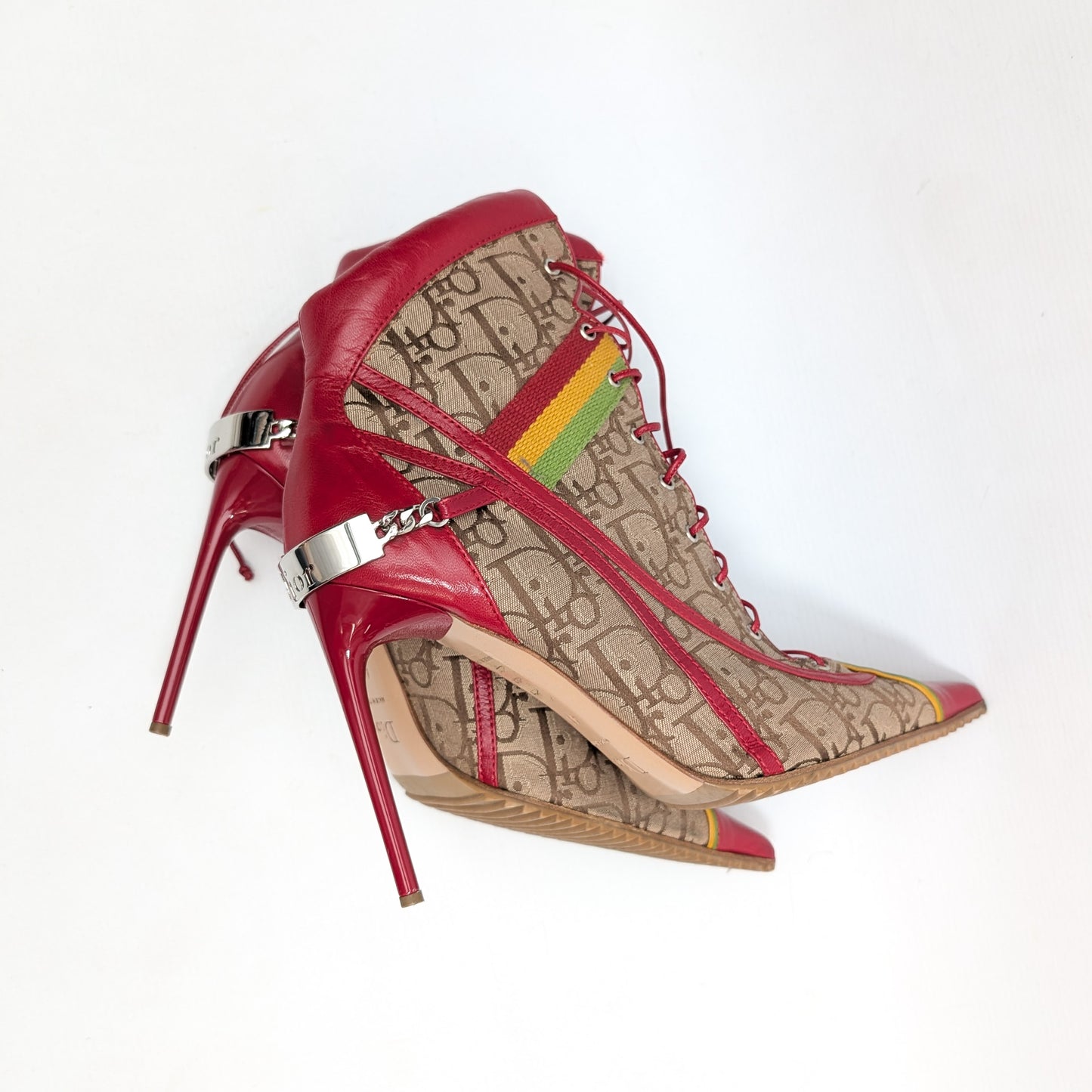 Dior Rasta ankle boots by Galliano 2003 - EU41|UK8|US10