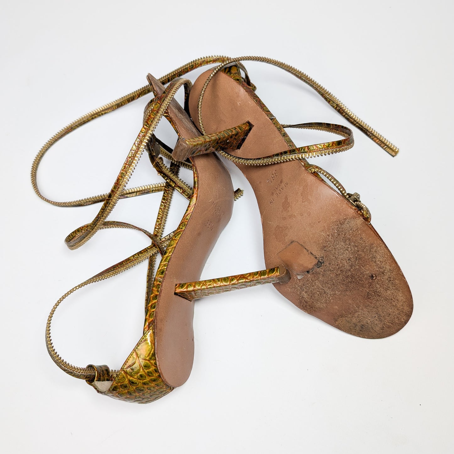 Dior python sandals by Galliano - EU38.5|UK5.5|US7.5