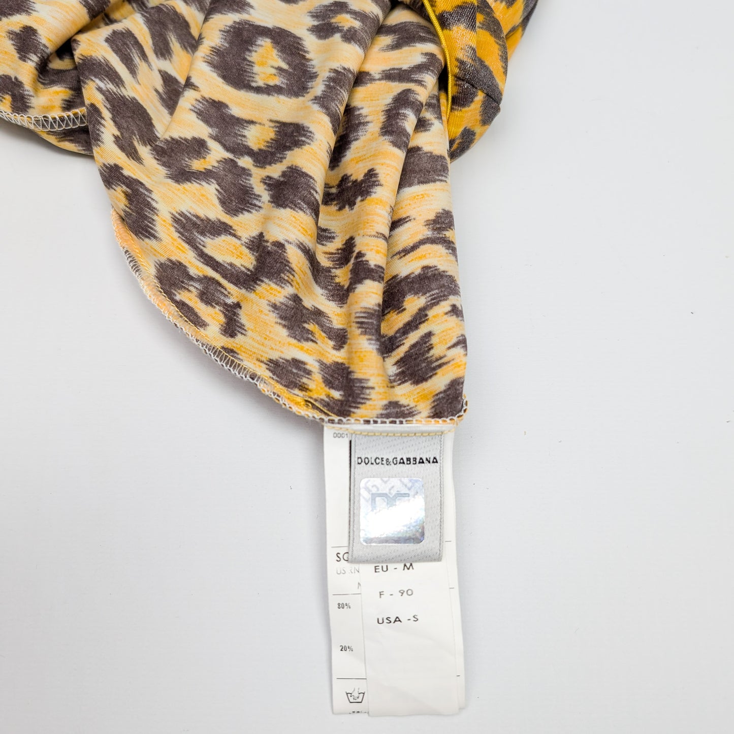 Dolce & Gabbana leopard print dress