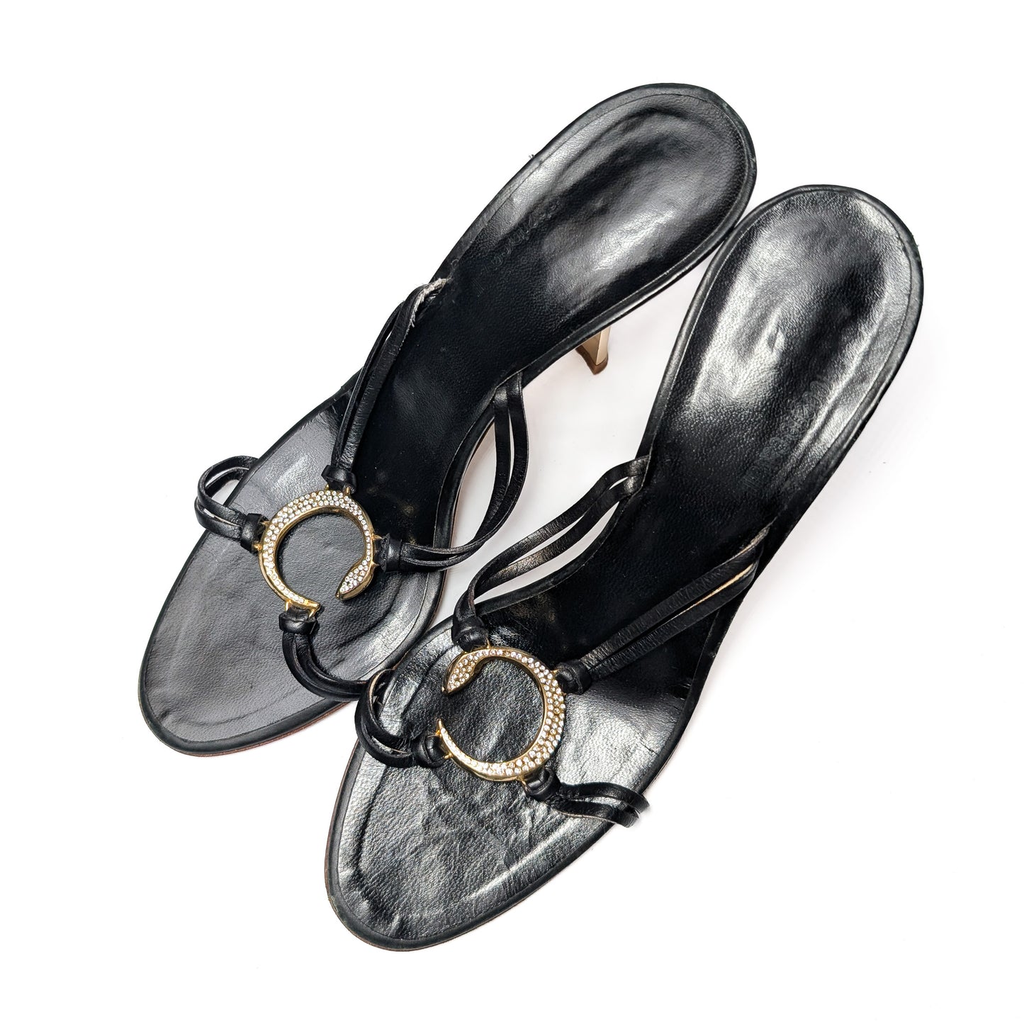 Roberto Cavalli jeweled mules - EU38|UK5|US6