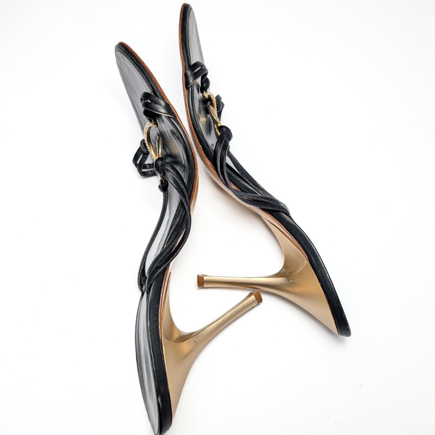 Roberto Cavalli jeweled mules - EU38|UK5|US6