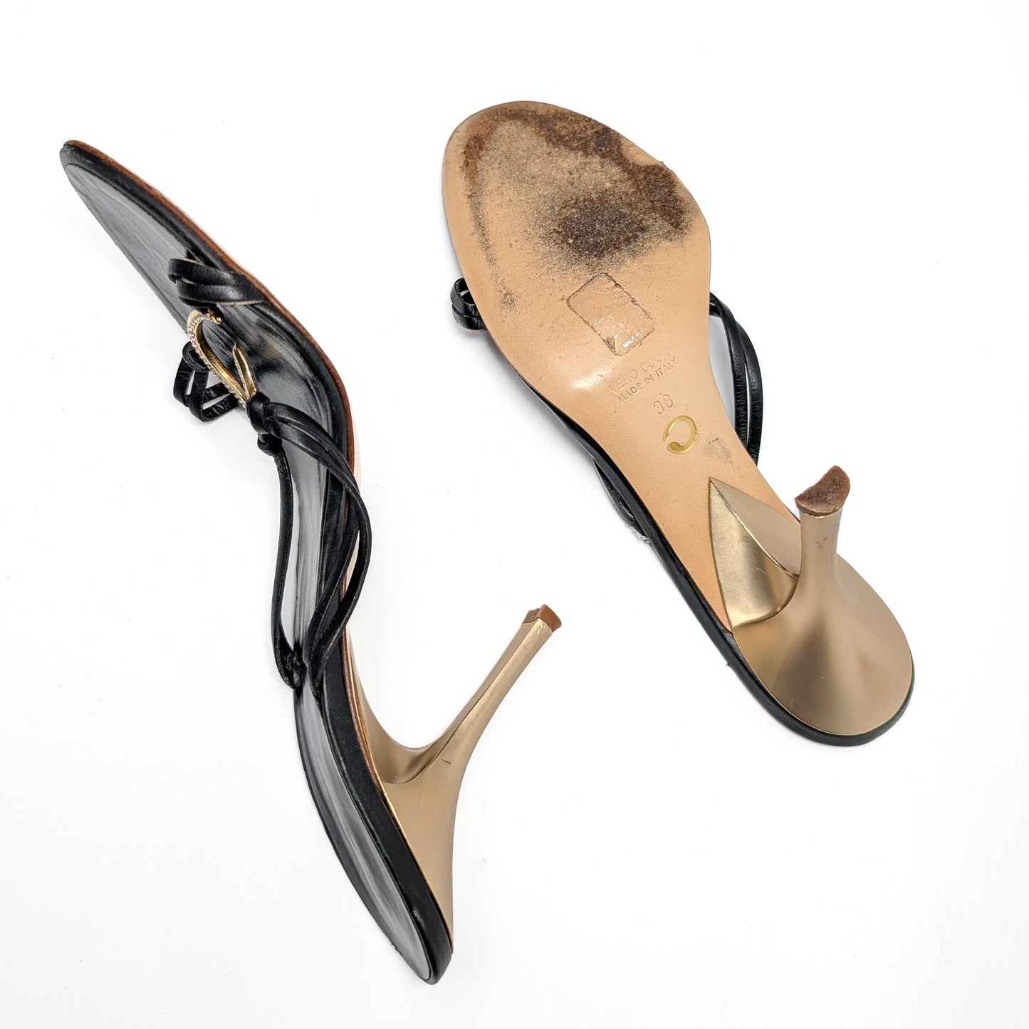 Roberto Cavalli jeweled mules - EU38|UK5|US6