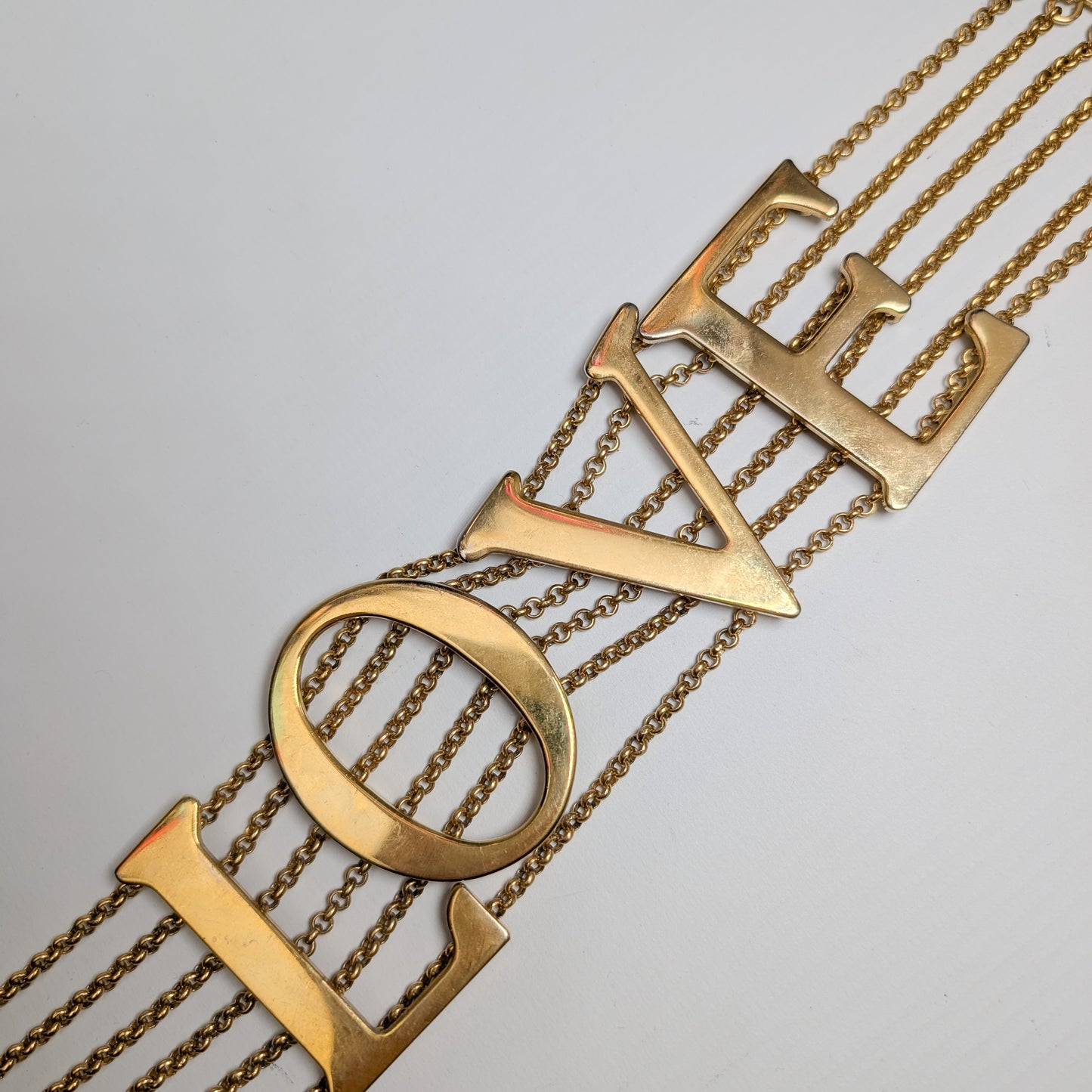 "LOVE" Necklace by Dolce & Gabbana - Spring/Summer 2003
