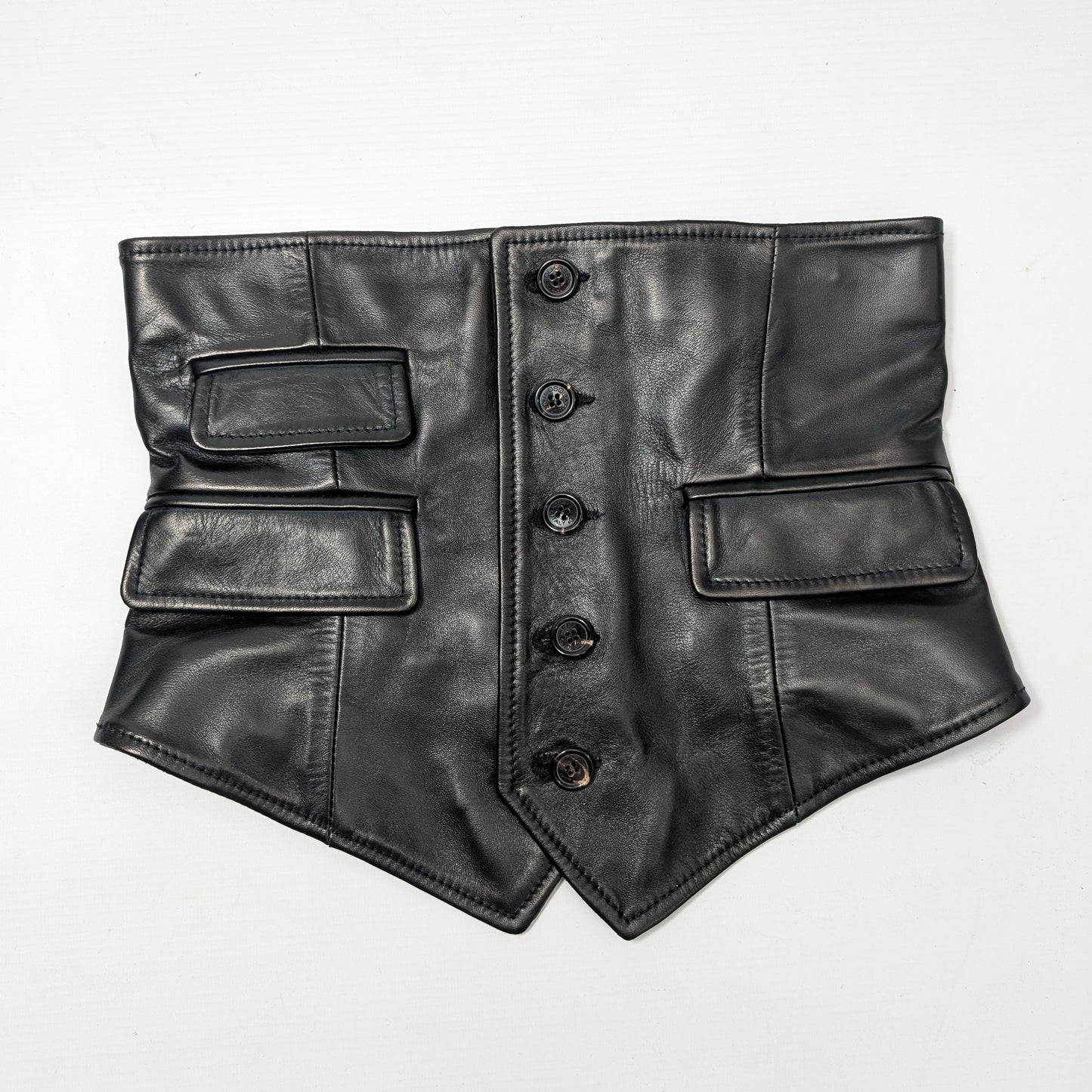 Dsquared2 leather corset