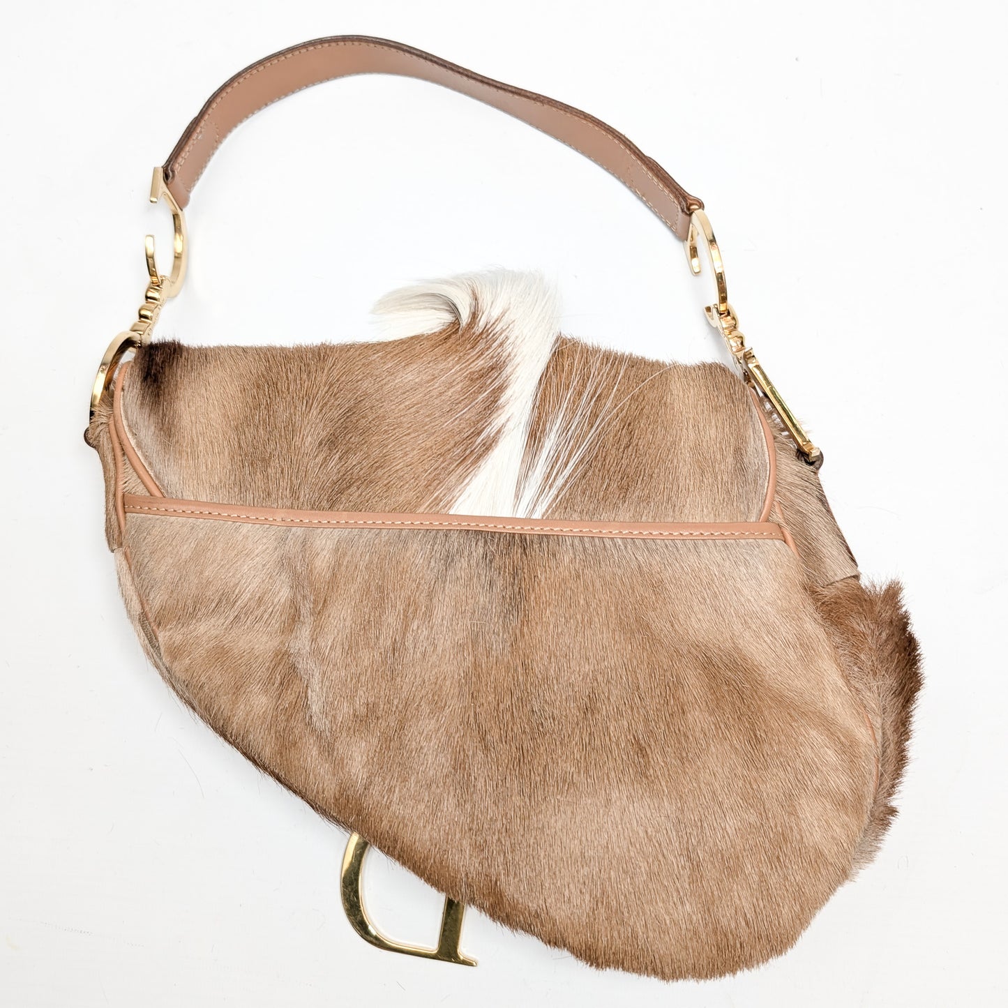 Dior by Galliano Mohawk Fur Saddle Bag - F/W 2000