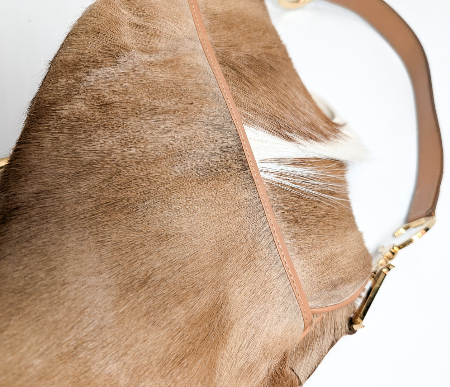 Dior by Galliano Mohawk Fur Saddle Bag - F/W 2000