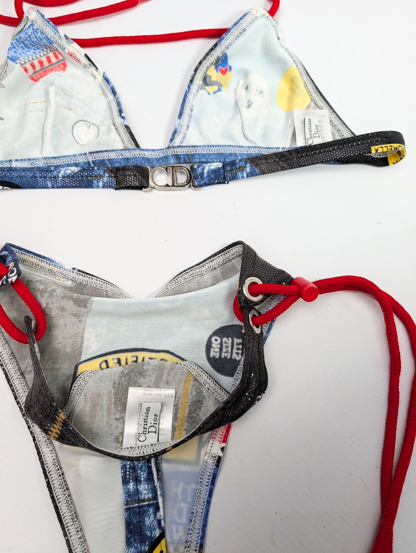 Trompe l'œil swimsuit Dior by Galliano F/W 2001