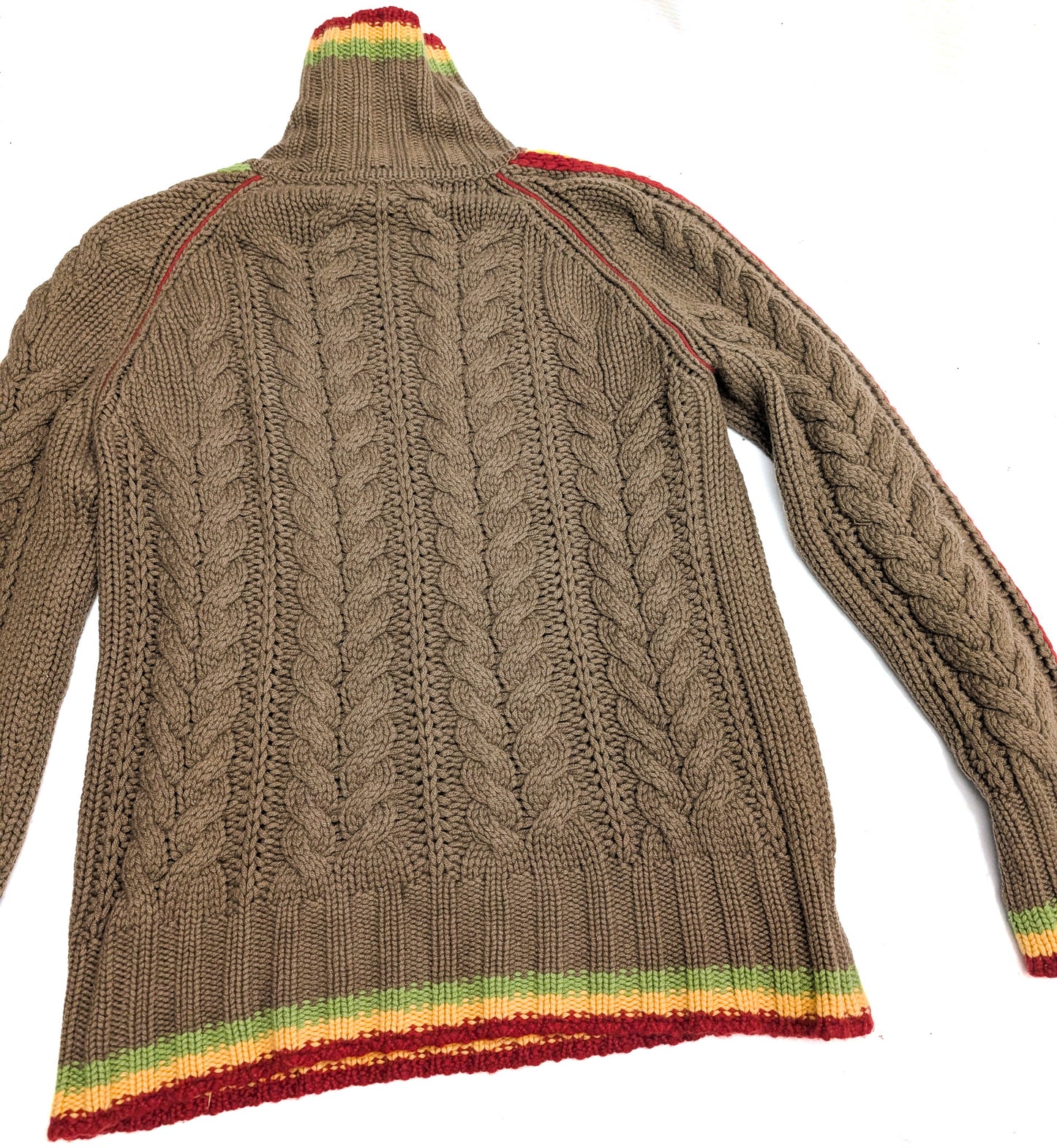 Rasta cashmere sweater by Dior Galliano - L