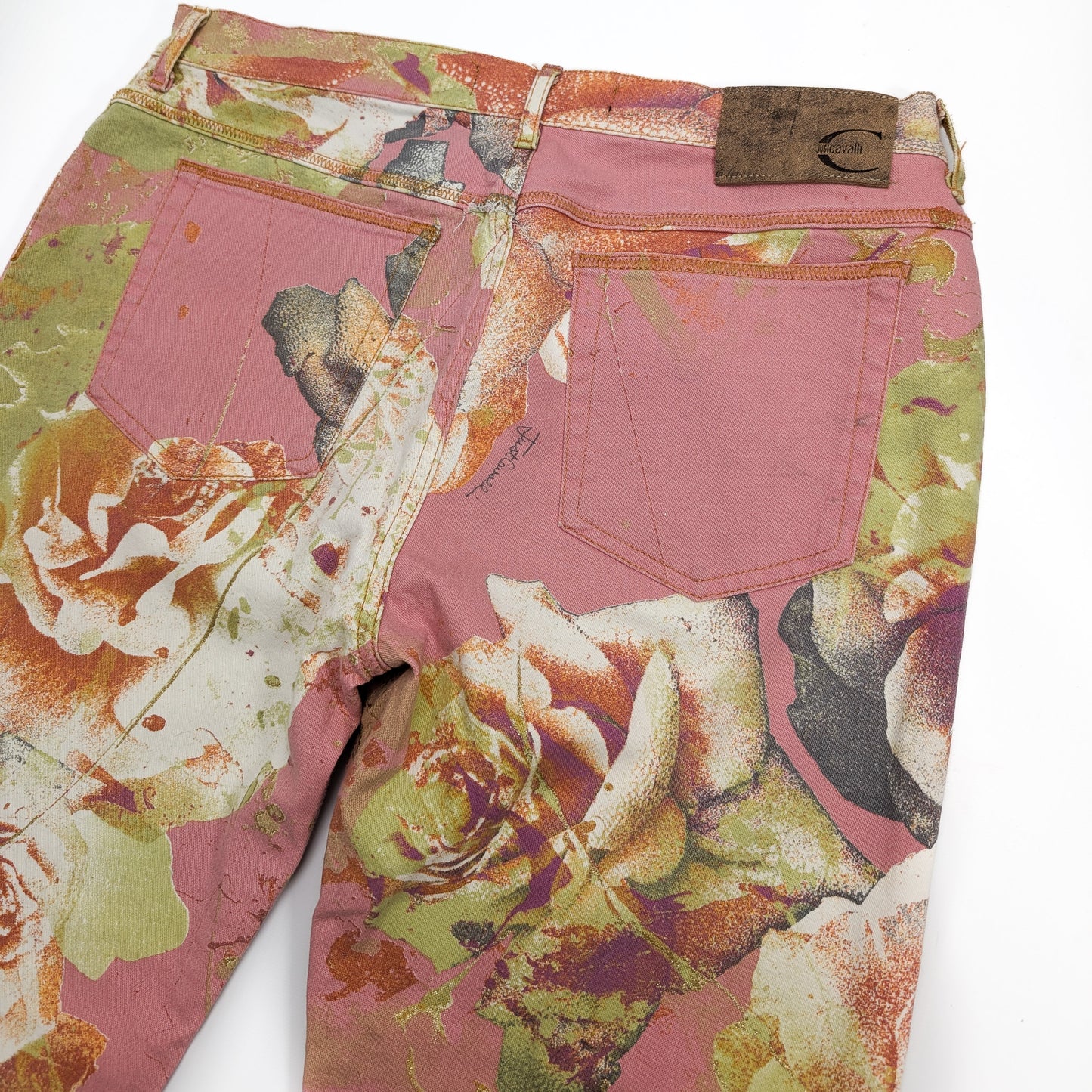 Cavalli 7/8 Length Trousers - L