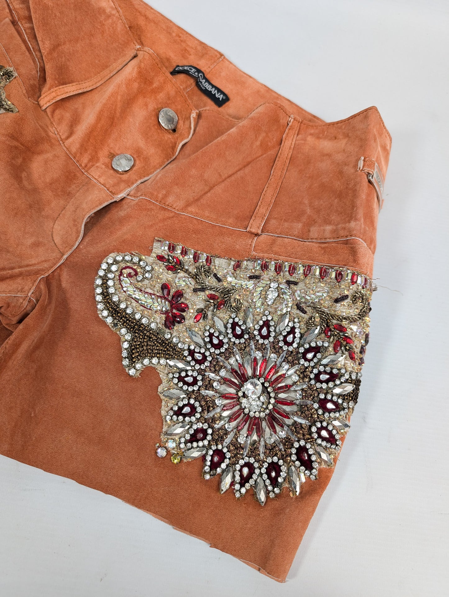 Dolce & Gabbana suede shorts - M