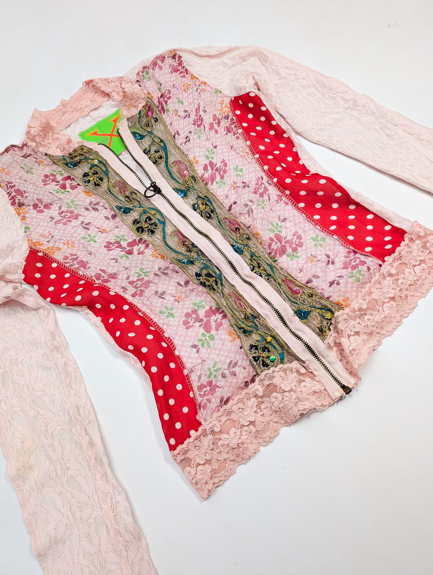 Vintage long-sleeved top