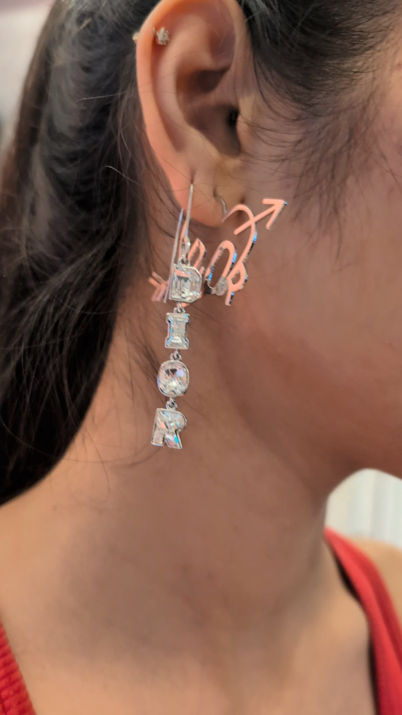 Dior "I love Dior" earring by Galliano