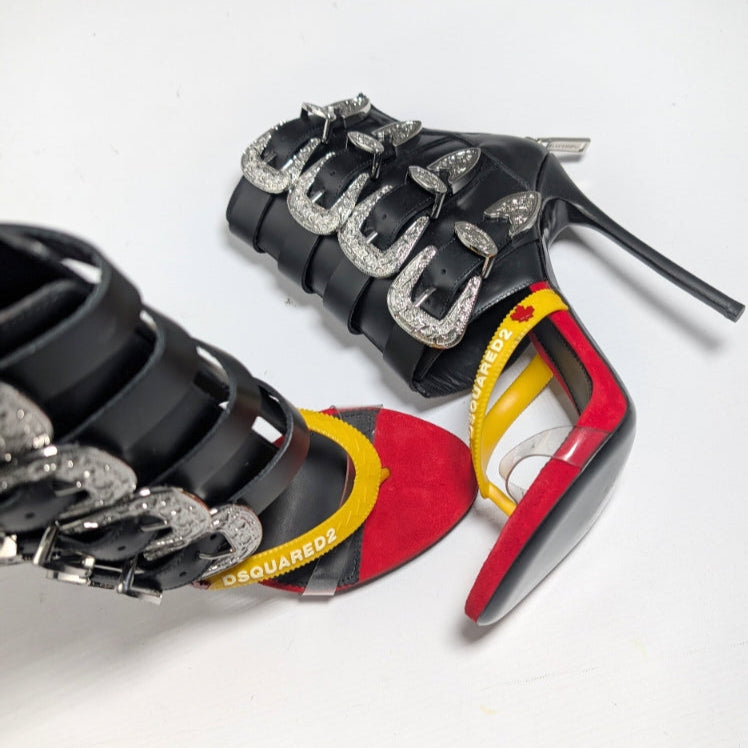 Gothika Dsquared2 S/S 2018 Sandals - EU37|4UK|6US