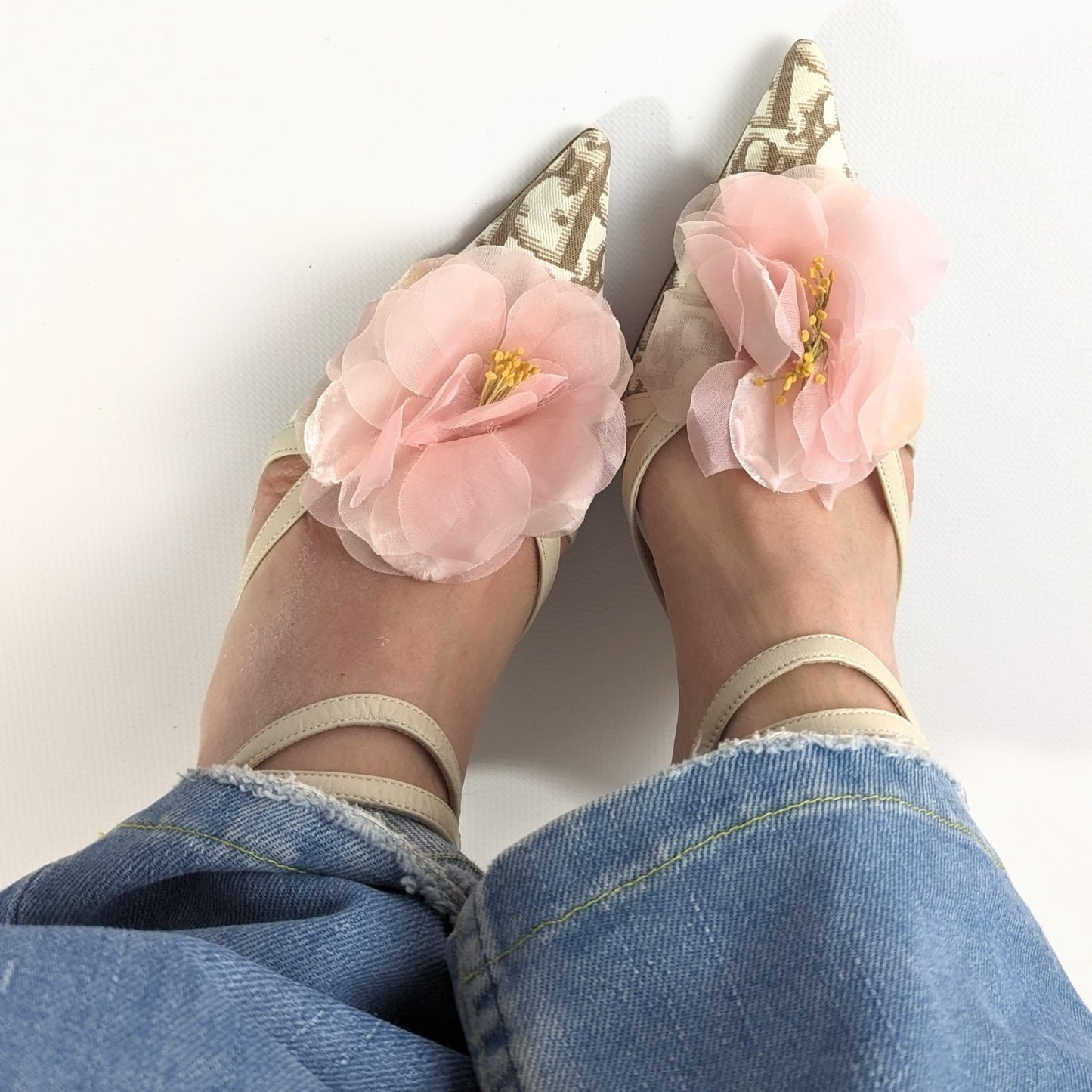 Dior Monogram trotter mules S/S2002 - EU38|5UK|7US