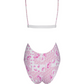 Dior by Galliano Pink Monogram Swimsuit 2005 Cherry Blossom