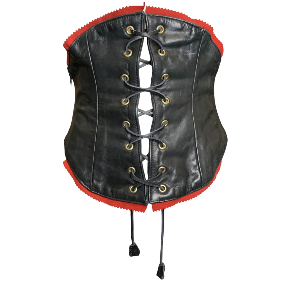 Dsquared2 Leather Bustier