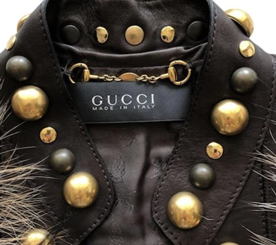 Gucci F/W 2008 fur cropped jacket