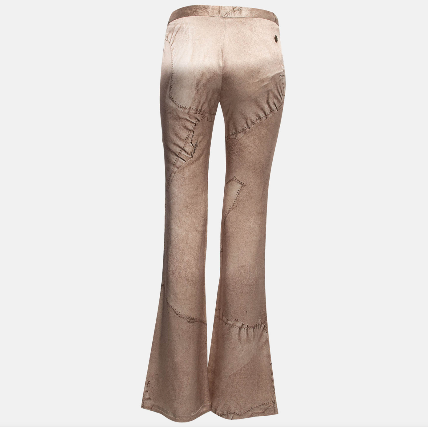 Roberto Cavalli Silk Trousers - M