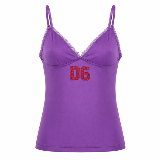 Dolce & Gabbana Purple Tank Top - S