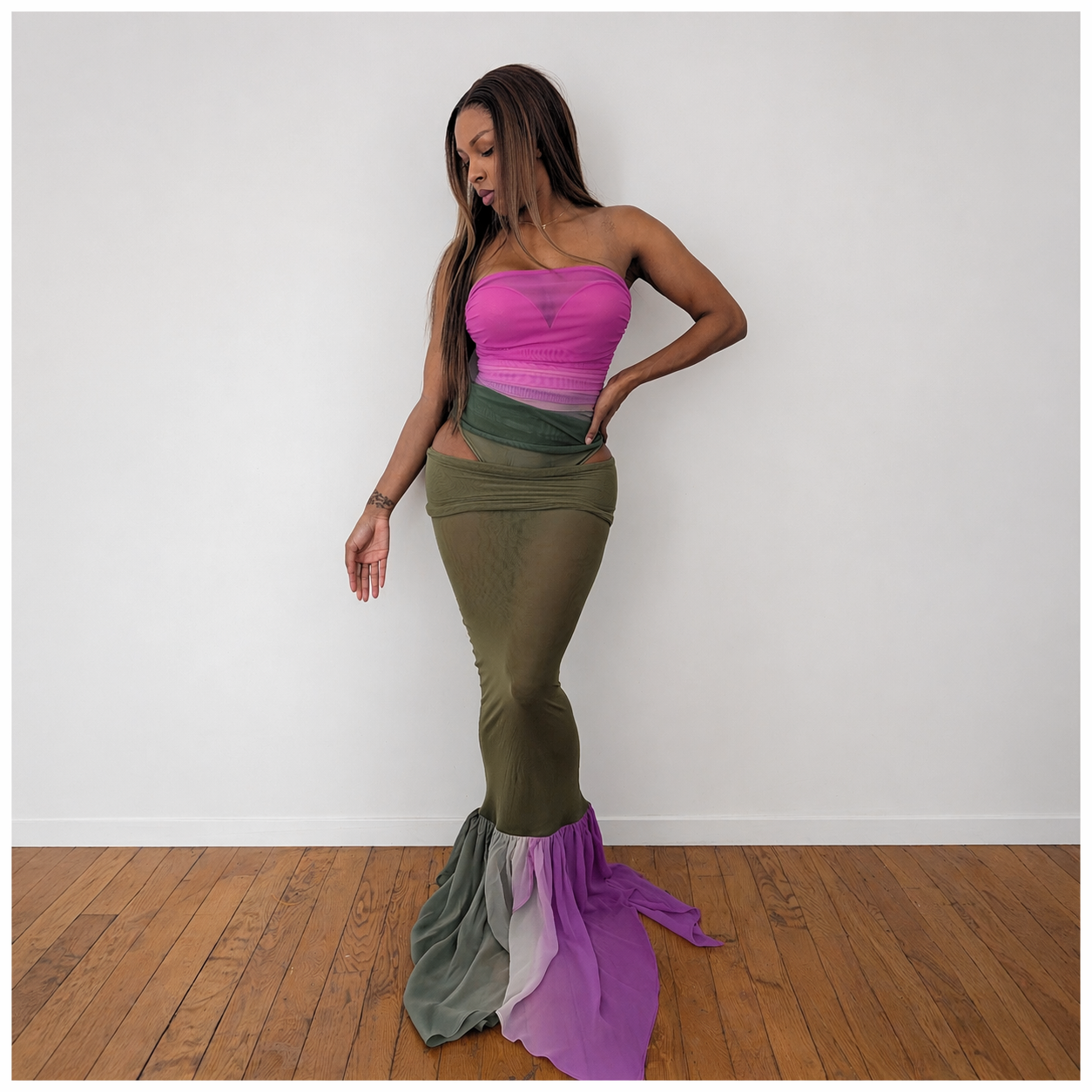 La Perla dress and bodysuit