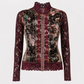 Vintage long-sleeved top