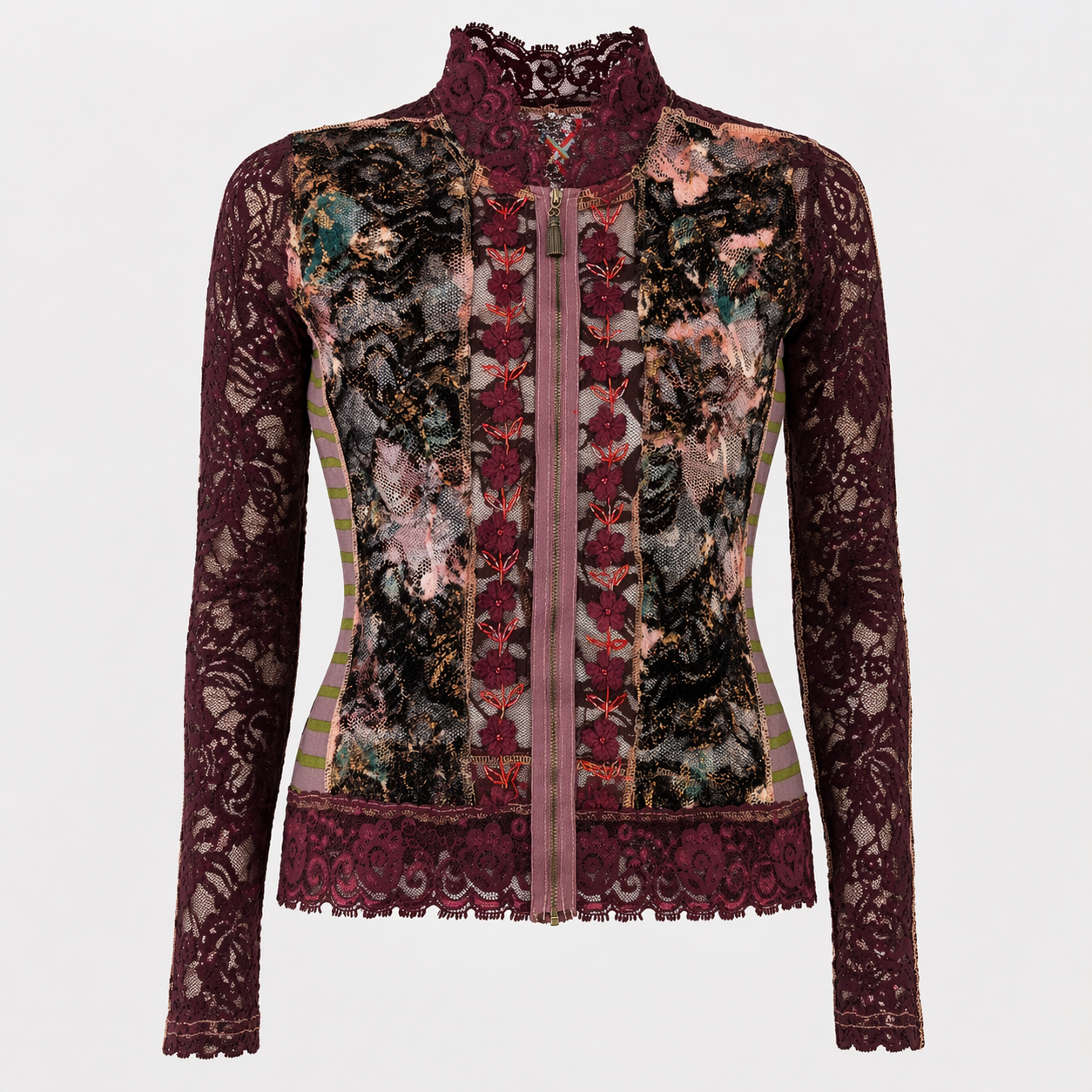 Vintage long-sleeved top
