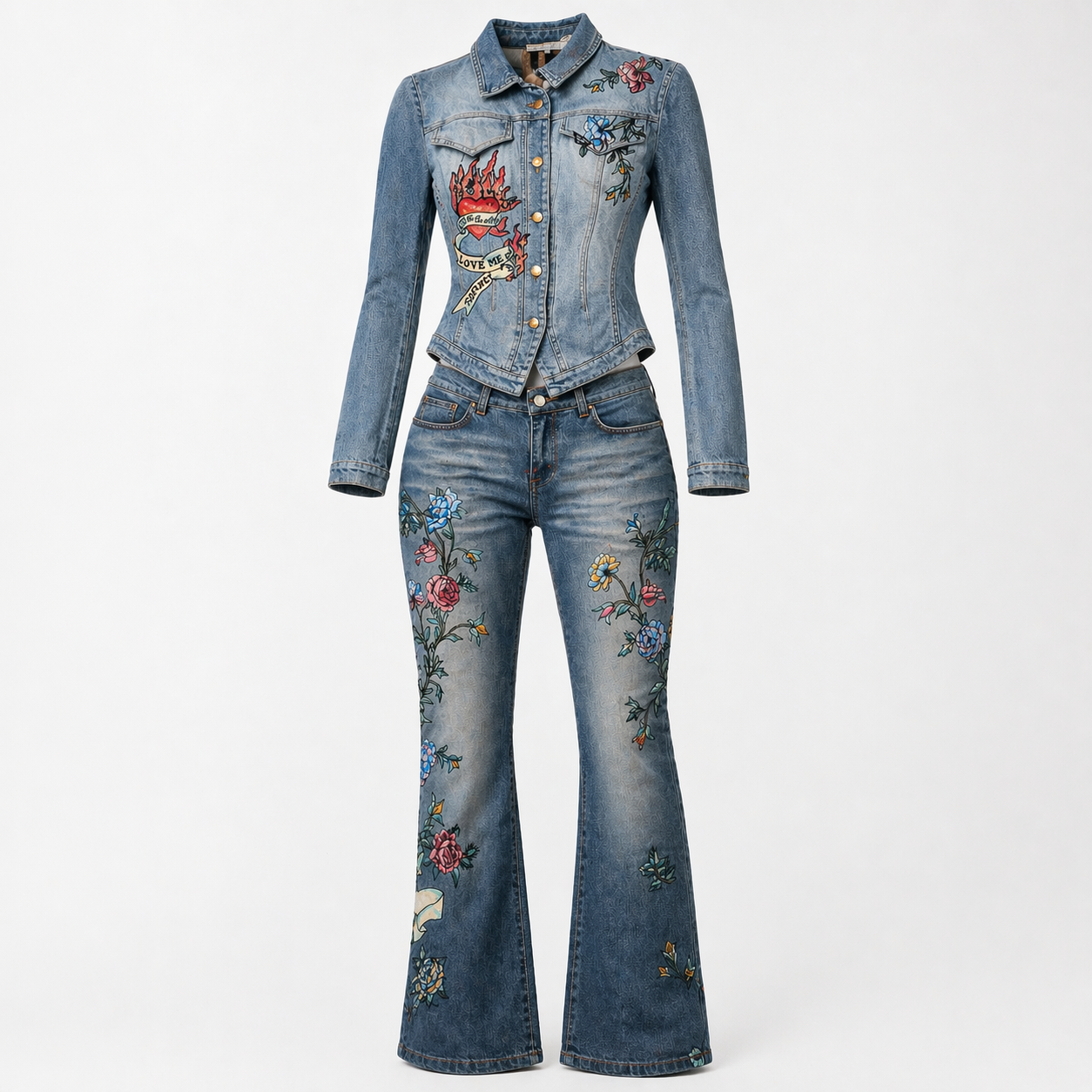 Roberto Cavalli Set S/S 2003 "Tattoo" - M