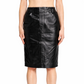 Yves Saint Laurent leather skirt - F/W 2024