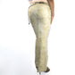 Cavalli beige logo jeans - S