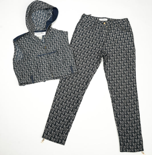 Dior Monogram Dior by Galliano Pant and Jacket Set - S/S2000