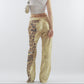Roberto Cavalli glittering leopard jeans pants -M
