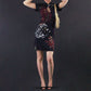 Roberto Cavalli Scorpio Zodiac Print Dress - S