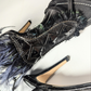 Dior peacock feather sandals by Galliano - EU37|UK4|US6