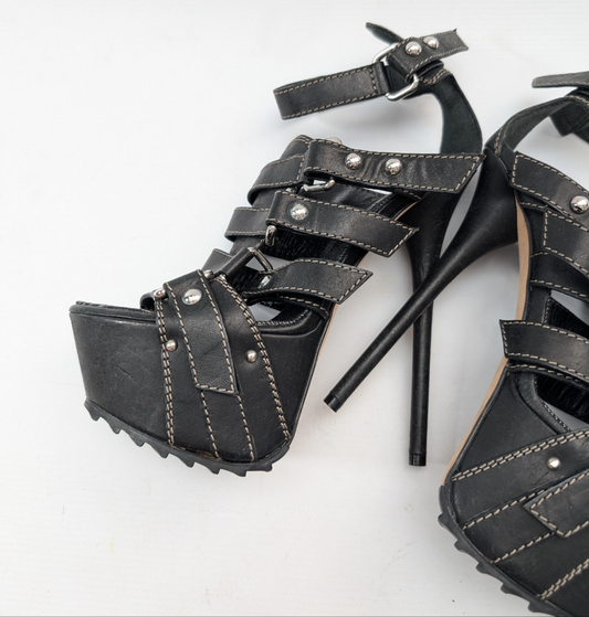 Dsquared2 Platform Sandals - EU39|6UK|8US