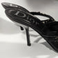 Dior heeled mules by Galliano Bondage Collection F/W 2003 - EU39,5|6,5UK|8,5US