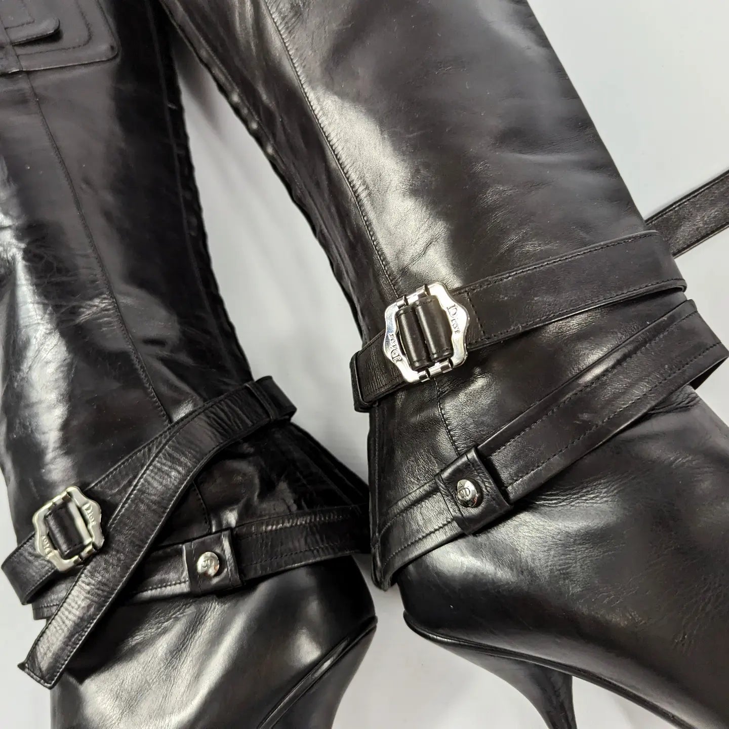 Dior gaiter boots by Galliano - EU38|UK|US6.5