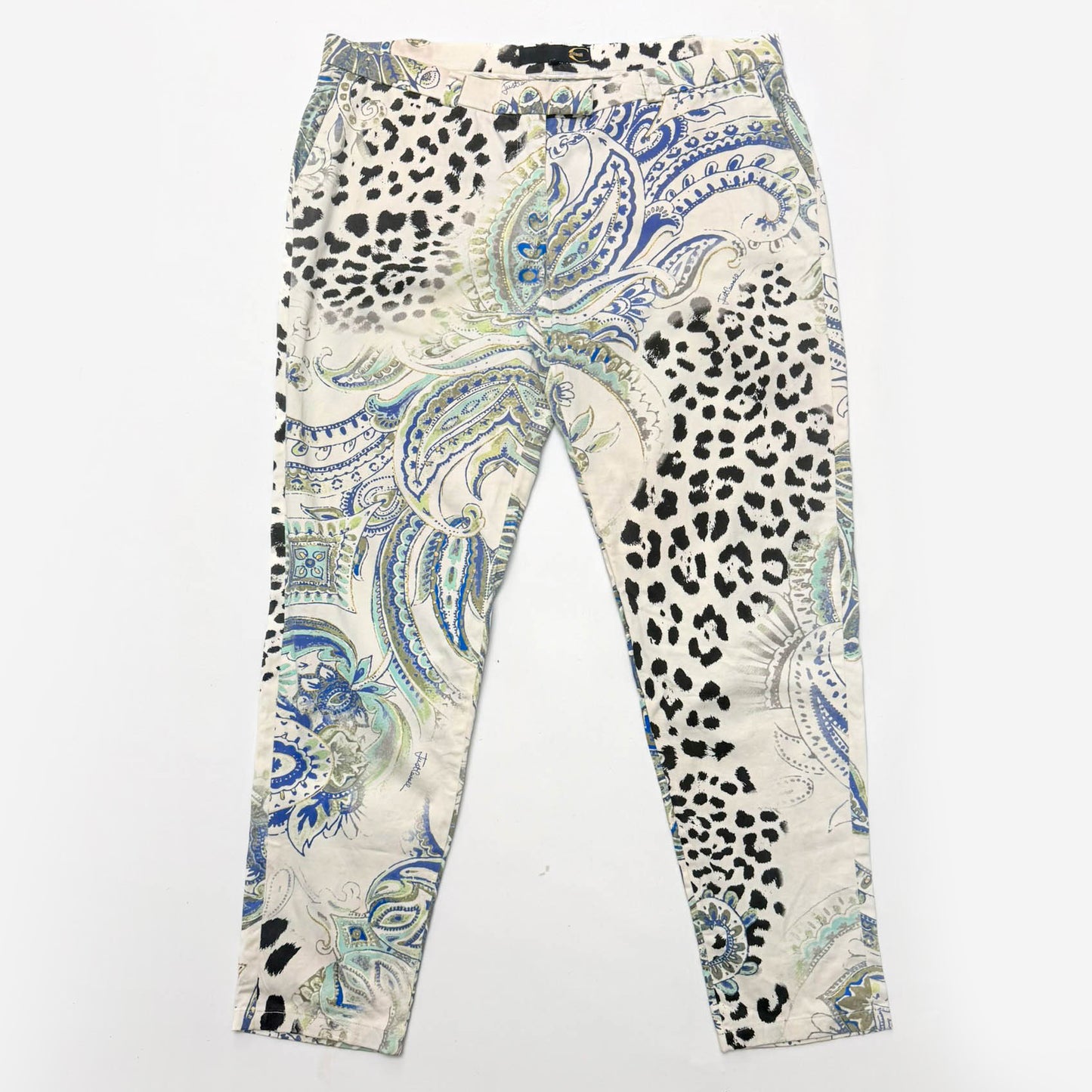 Roberto Cavalli Leopard Trousers - XL