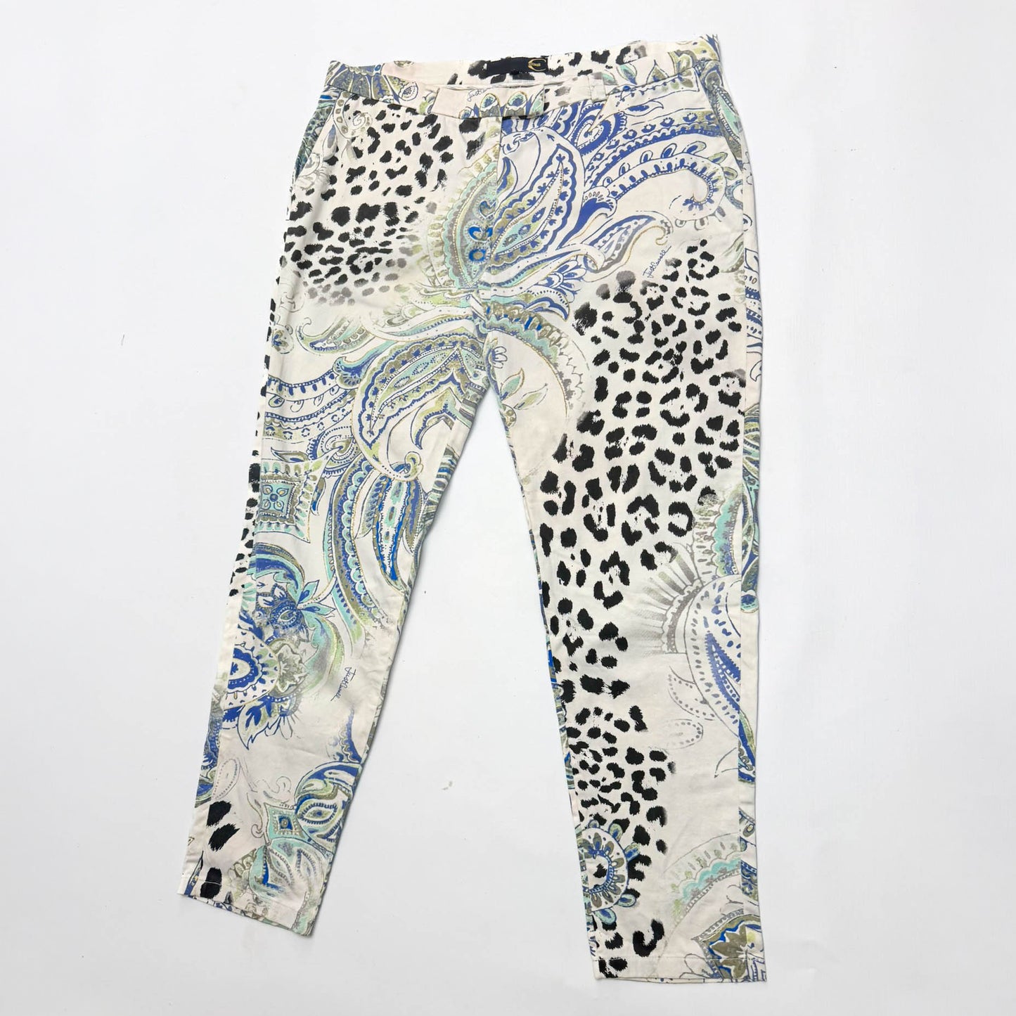 Roberto Cavalli Leopard Trousers - XL