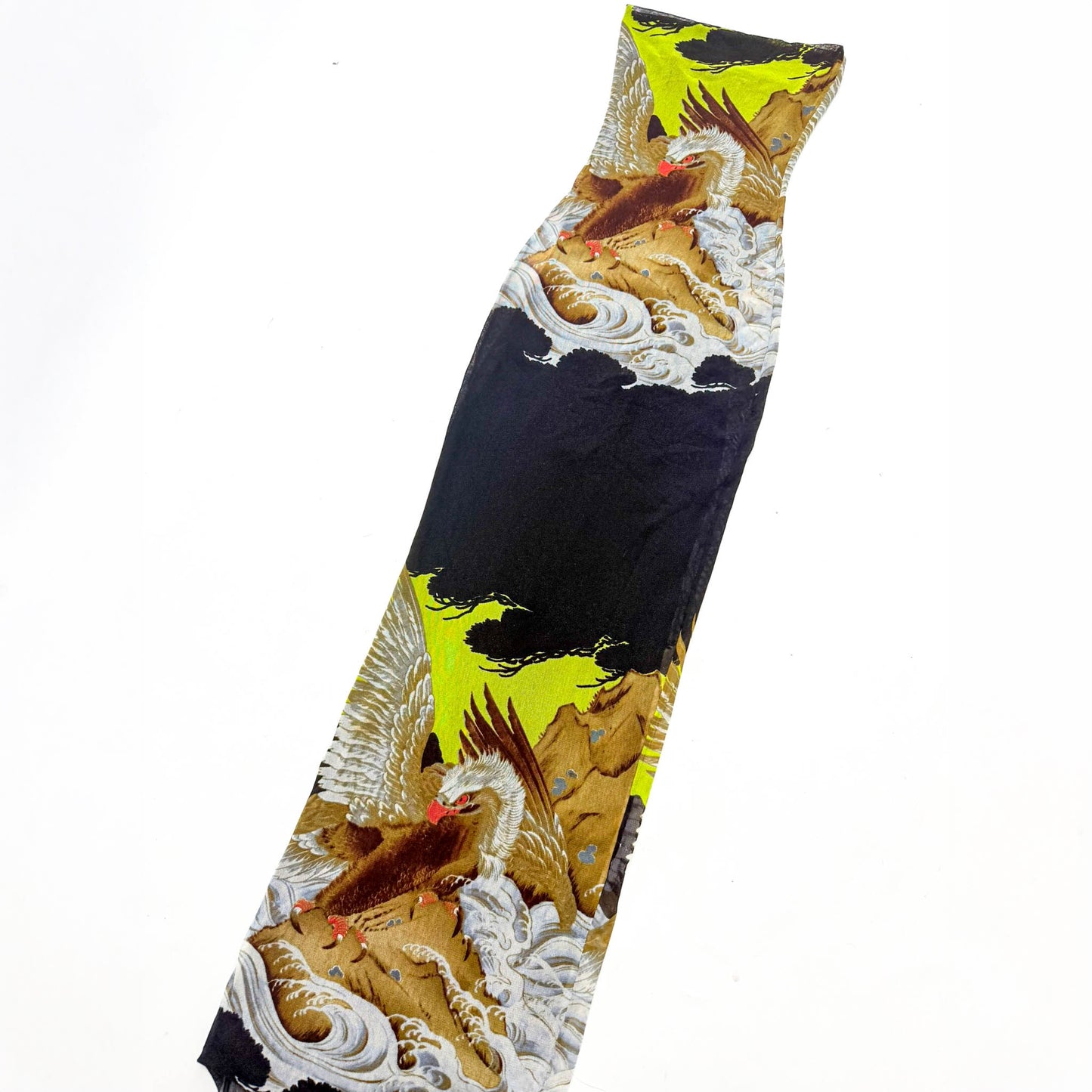 Jean-Paul Gaultier eagle print dress
