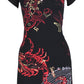 Roberto Cavalli Scorpio Zodiac Print Dress - S