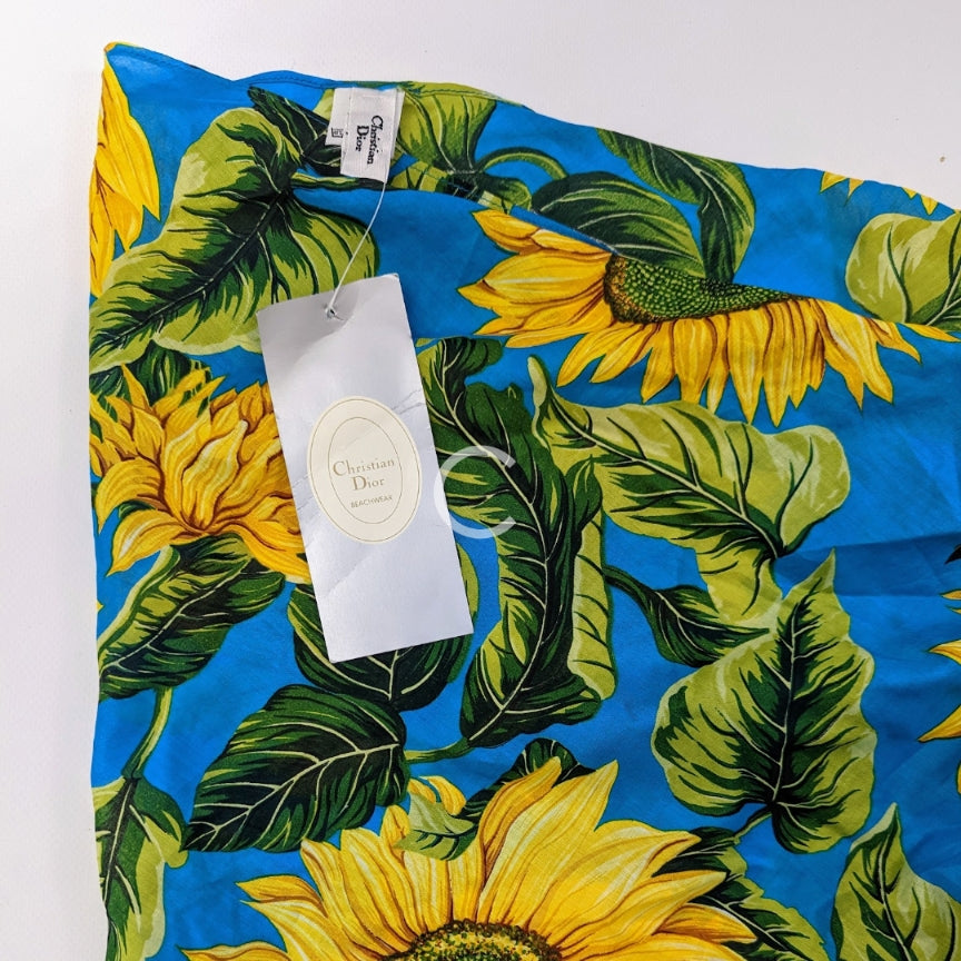 Dior “Sunflower” 4-piece Beachwear Set