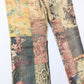 Roberto Cavalli multi-colored patchwork jeans - S