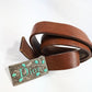 Dior belt by Galliano brown