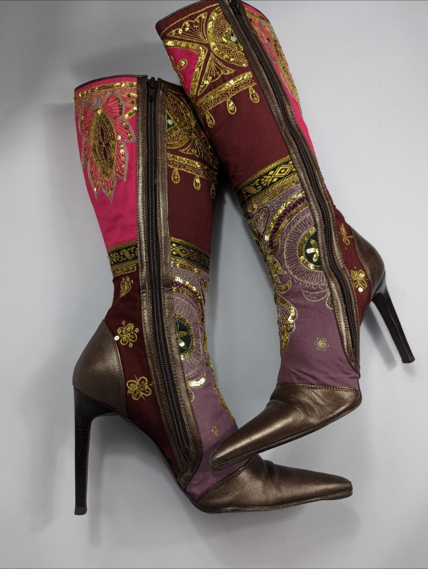 El Dantes Oriental Boots - EU38 | UK5 | US6.5