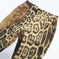 Roberto Cavalli animal print jeans - S