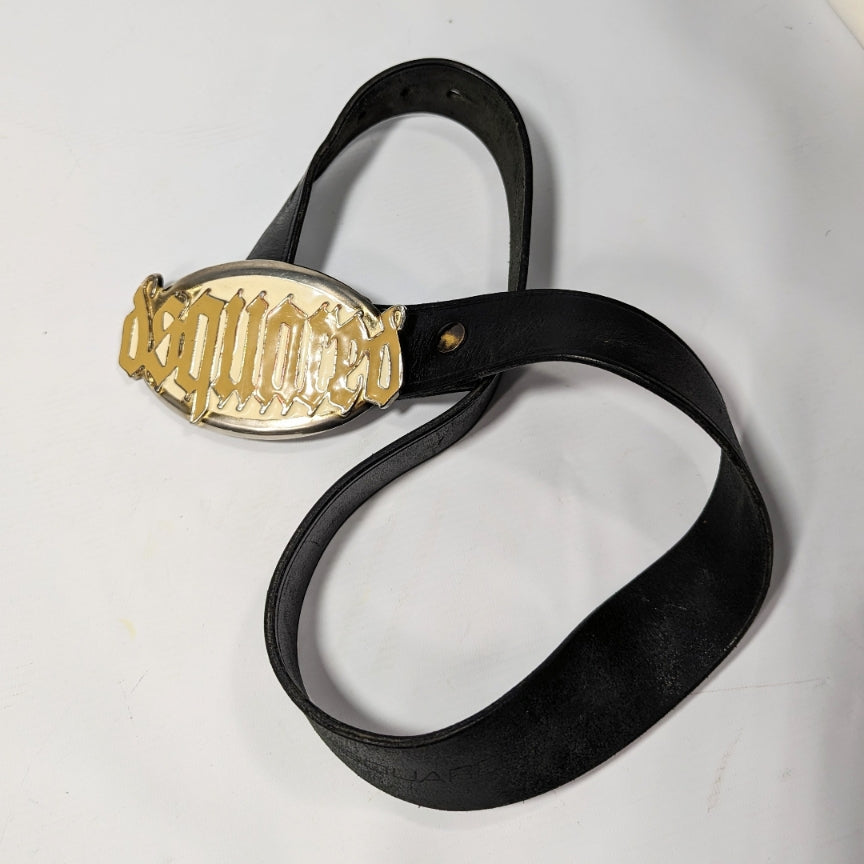 Dsquared2 logo belt