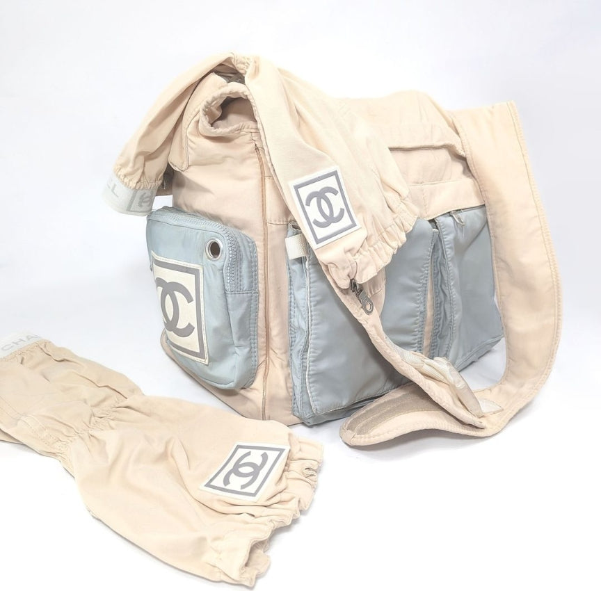 Chanel 2001 shoulder bag and gaiter 