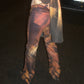 Roberto Cavalli jeans pants orange tiger print - M