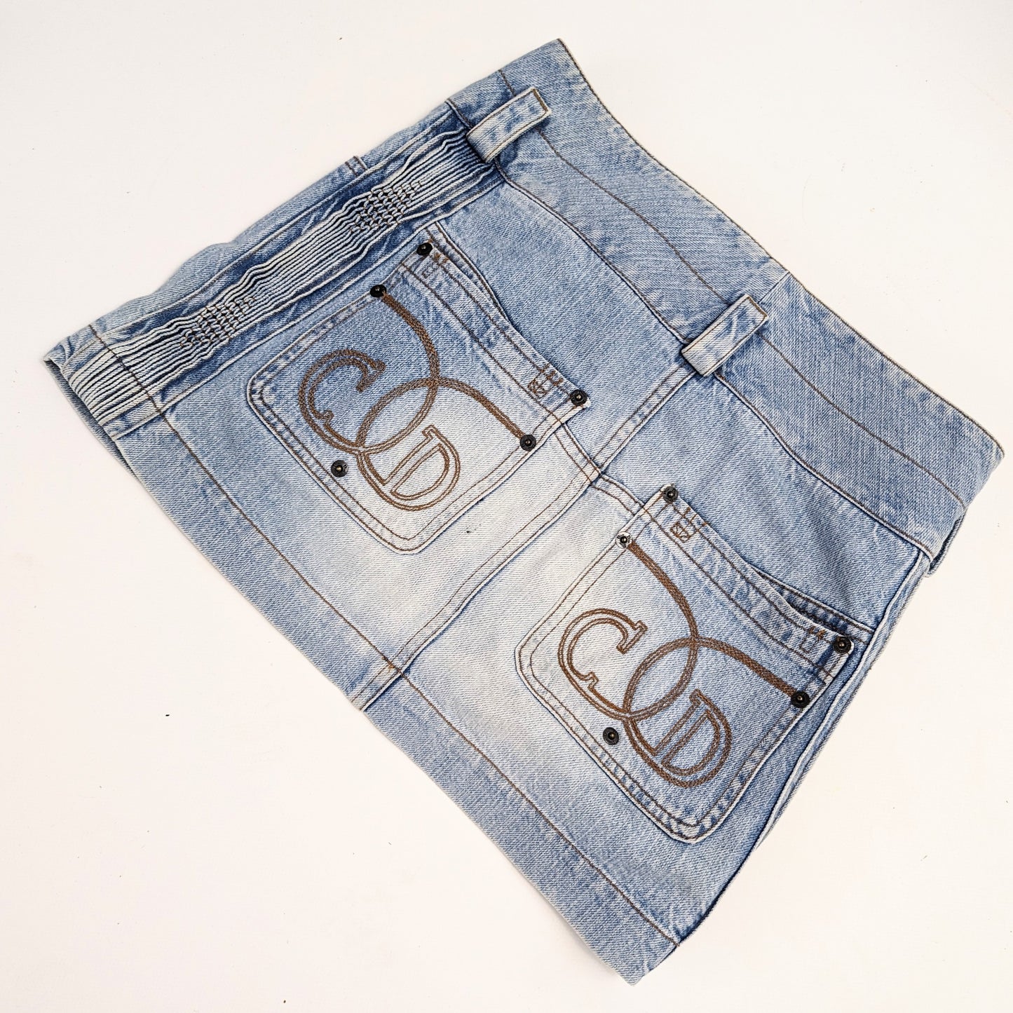 Dior denim skirt by Galliano - S