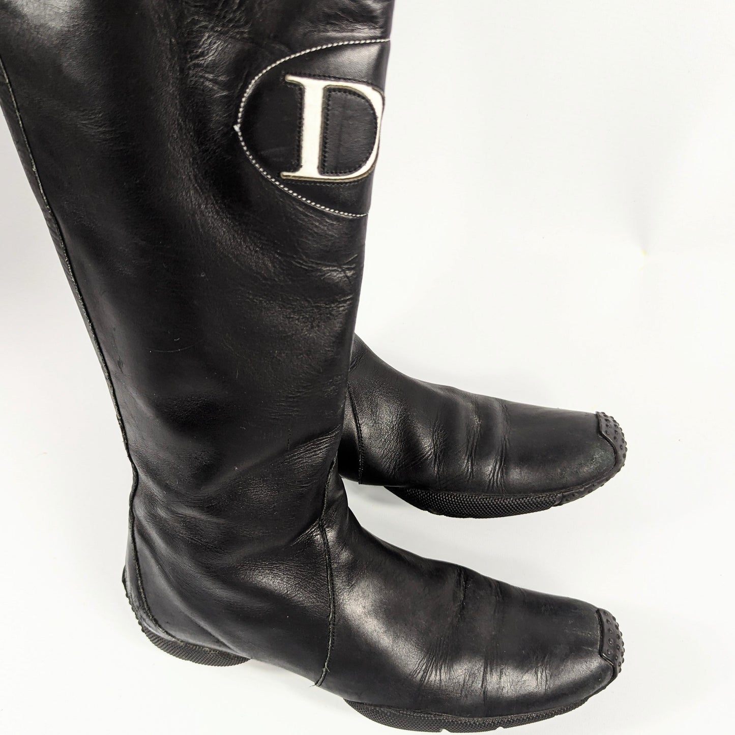 Dior sporty biker boots by Galliano - EU36 | UK3 | US5